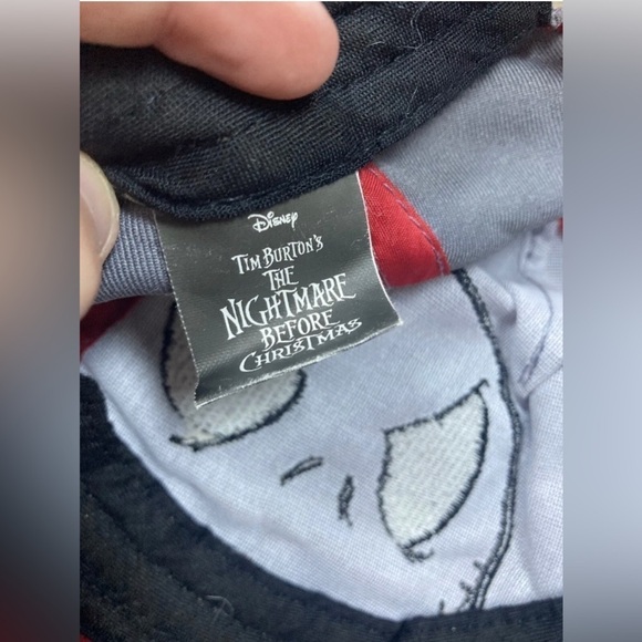 Disney Nightmare Before Christmas Jack Skellington Adjustable Ball Cap Hat - Picture 5 of 9